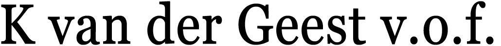 Logo Loonbedrijf K van der Geest